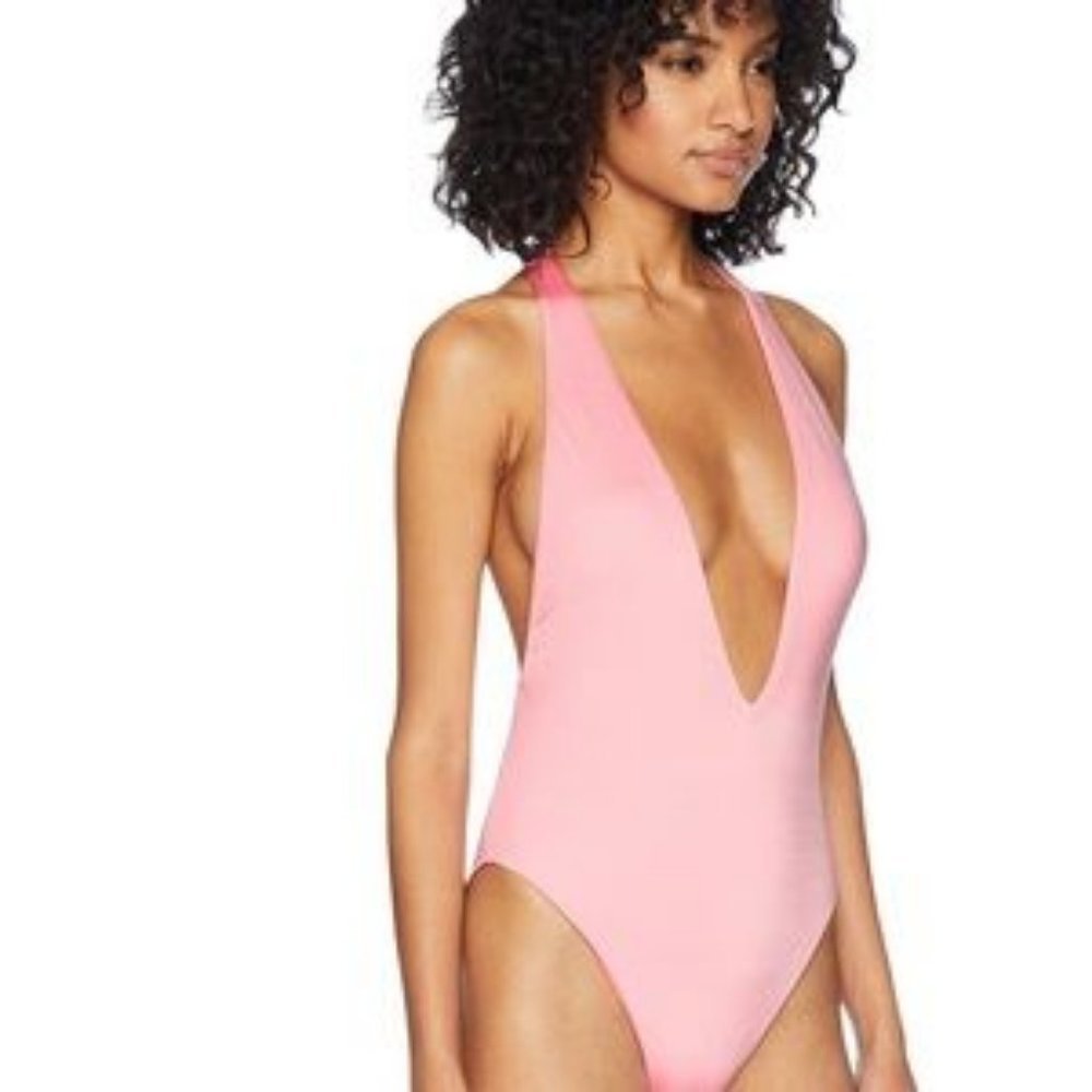 Bikini Lab High Leg Racerback NEW